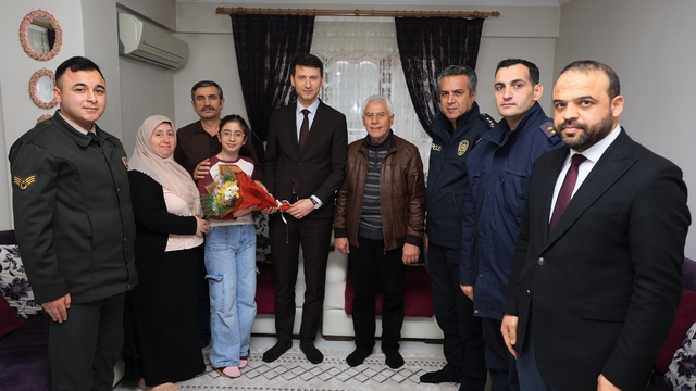 Arhavi Kaymakamı Çimşir'den gazilere ziyaret