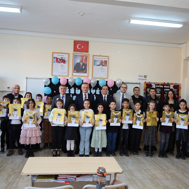 Çankırı'nın ilçelerinde karne töreni düzenlendi