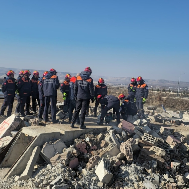 Batman Belediyesi personeline arama kurtarma eğitimi verildi