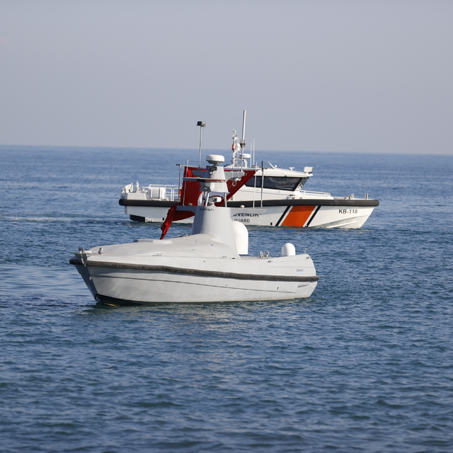 Mersin'de geliştirilen insansız deniz aracı OKHAN tanıtıldı