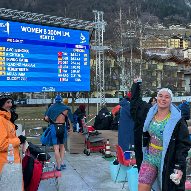 Bengisu Avcı, IISA Buz Yüzme Dünya Şampiyonası'nda dünya rekoru kırdı