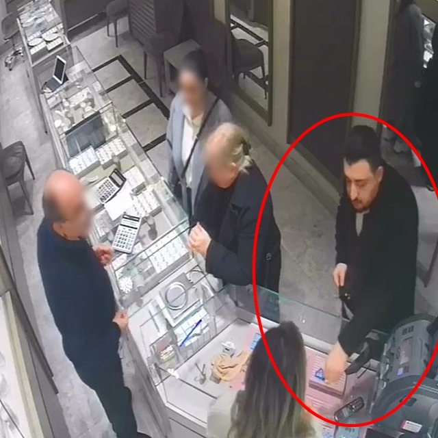 Kuyumcudaki kameradan belirlenen sahte altın şüphelileri tutuklandı