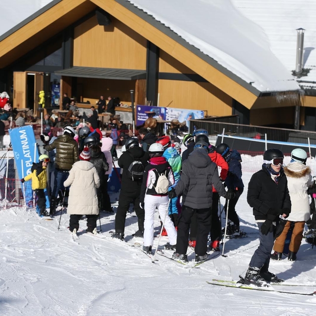 Kartalkaya'ya sömestirde 50 bin tatilci (2)