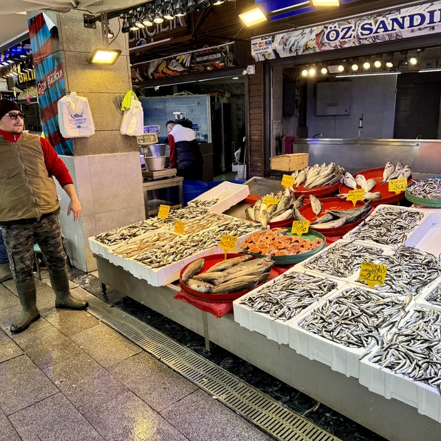 Trabzon'da mezgit ve istavritin kilogramı 150 liradan satılıyor