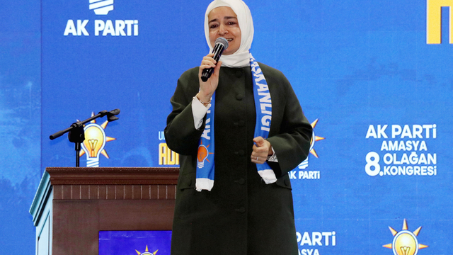 AK Parti'li Kaya, partisinin Amasya İl Kongresi'nde konuştu: