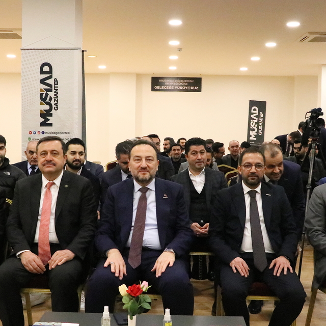 MÜSİAD Gaziantep Şubesi 26. Olağan Genel Kurulu yapıldı