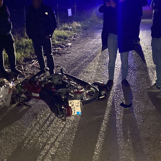 Mersin'de devrilen motosikletteki 1 kişi öldü, 1 kişi yaralandı