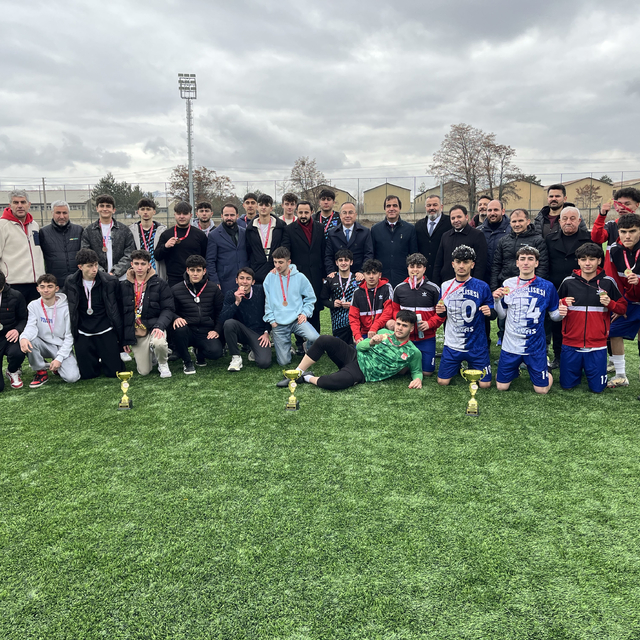 Sivas'ta TÜGVA GençLig Futbol Turnuvası'nın finali yapıldı