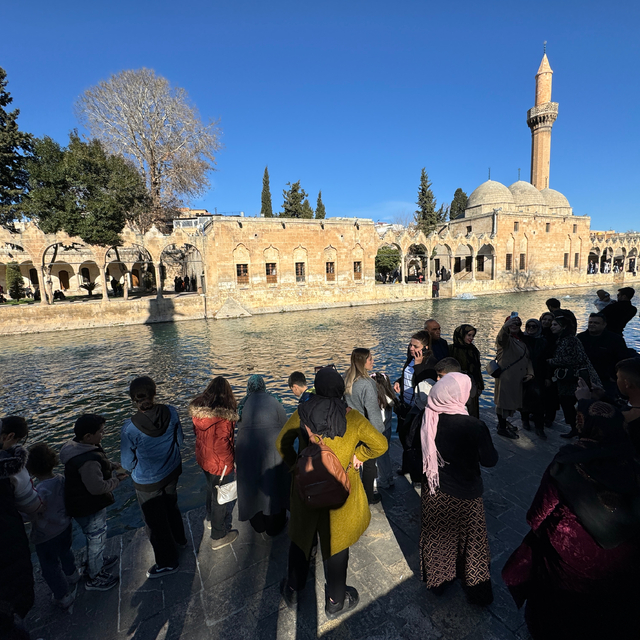 Balıklıgöl'de yarıyıl tatili yoğunluğu
