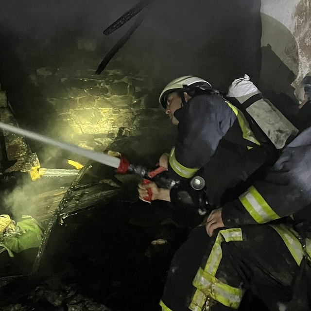 Gediz'deki ev yangını söndürüldü
