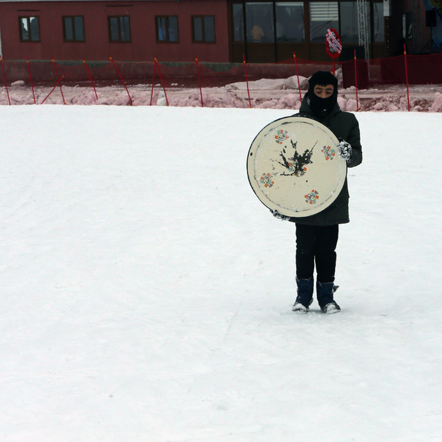 Tokat'ta kar şenliği düzenlendi