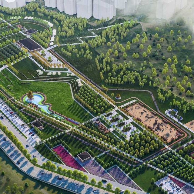 Gaziantep'te 130 bin metrekarelik millet bahçesi yapılacak