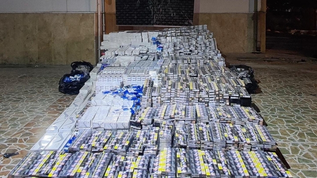 Osmaniye'de 44 bin 230 paket kaçak sigara ele geçirildi