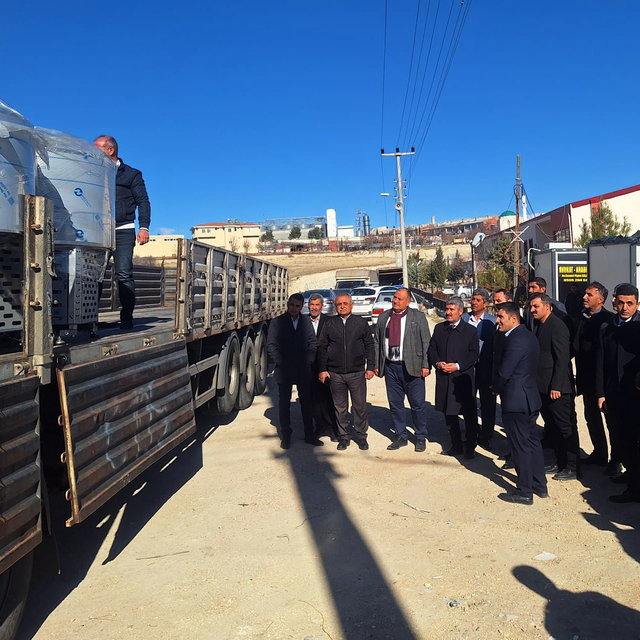 Adıyaman'da üreticilere süt soğutma tankı dağıtıldı