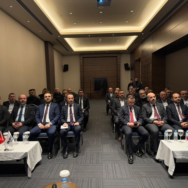 MÜSİAD Tokat Şube Başkanı İhsan Misafir genel kurulda güven tazeledi