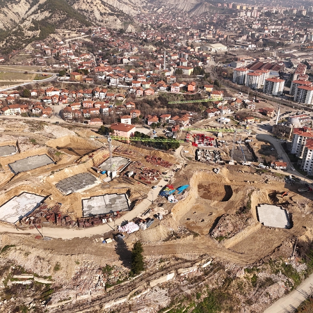 Karabük'te "Soğuksu 3. Etap TOKİ Projesi" çalışmaları başladı