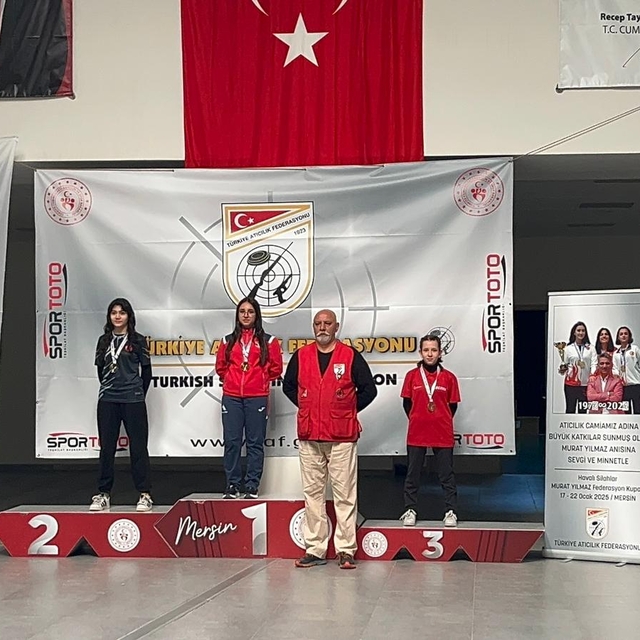 Bafralı sporcu atıcılıkta Türkiye ikinciliği elde etti