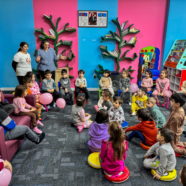 Hacılar'da anaokulu öğrencilerine yönelik etkinlik düzenlendi