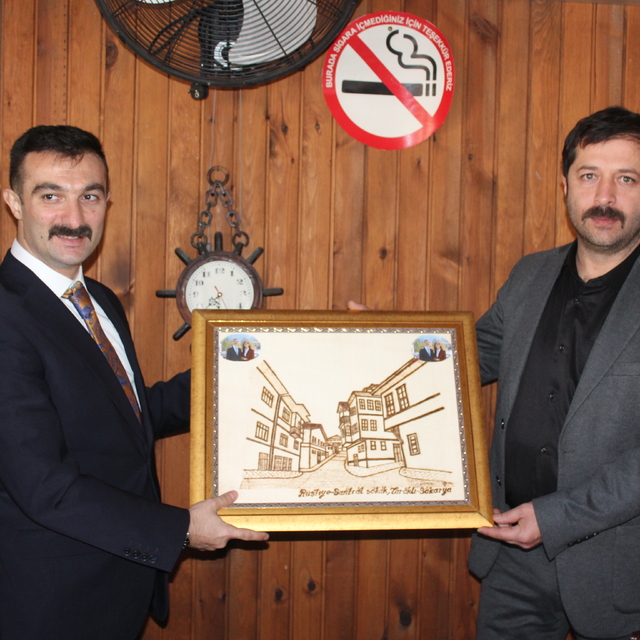 Kaymakam Burak Serttaş ve İlçe Emniyet Amiri Gökçe Serttaş, Taraklı'ya veda...