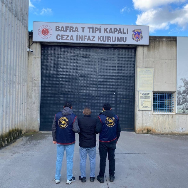 Samsun'da firari FETÖ hükümlüsü yakalandı