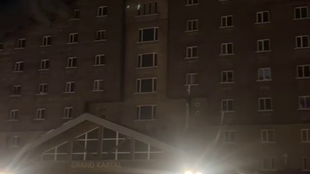 Bolu'da Kartalkaya Kayak Merkezi'nde otelde yangın: 10 ölü, 32 yaralı (4)