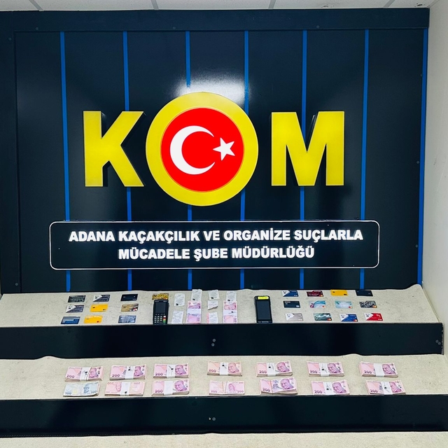 Adana'da tefecilik operasyonunda 2 zanlı yakalandı