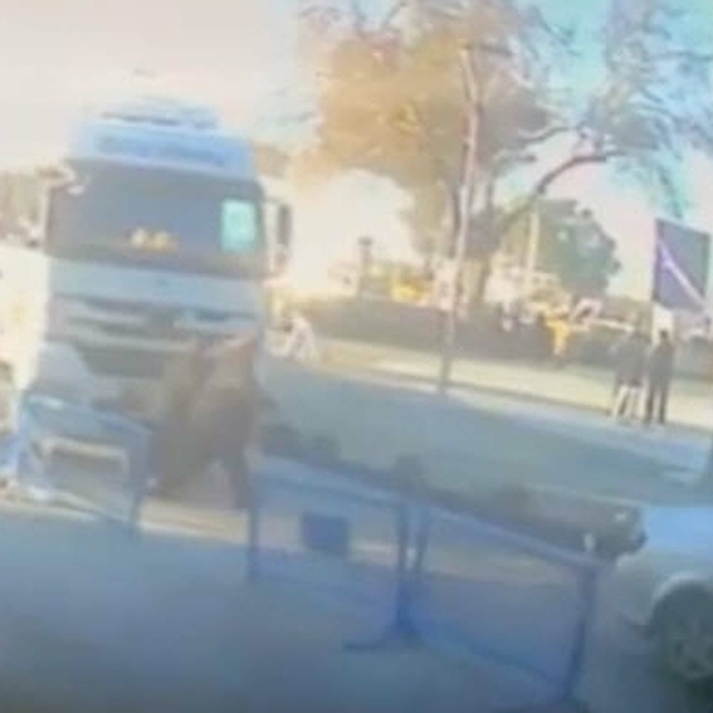 İzmir'de 2 yayanını öldüğü kaza kamerada