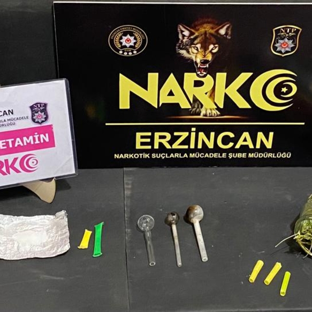 Erzincan'da uyuşturucu operasyonunda 4 şüpheli yakalandı