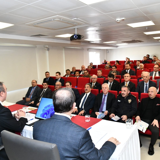 Tekirdağ İl Koordinasyon Kurulu Toplantısı yapıldı