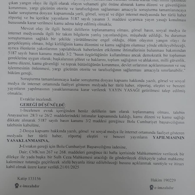 Bolu'da Kartalkaya Kayak Merkezi'nde otelde yangın: 10 ölü, 32 yaralı (14)