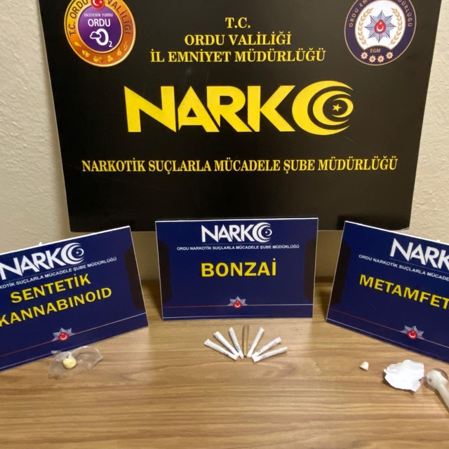 Ordu'da uyuşturucu operasyonunda yakalanan 2 zanlı tutuklandı