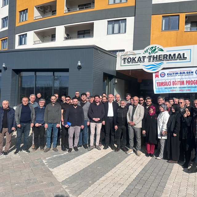 Eğitim-Bir-Sen Tokat 1 Nolu Şube, iş yeri temsilcileri eğitim toplantısı dü...