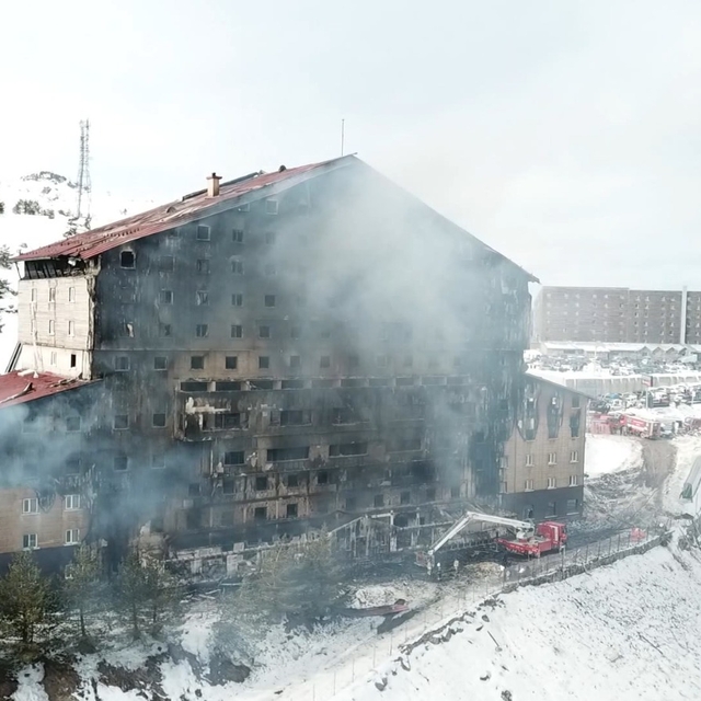 Bolu Kartalkaya'da otel yangını: 66 ölü, 51 yaralı