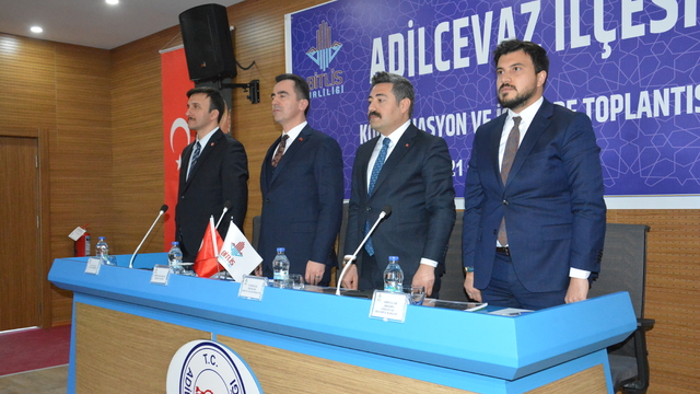 Adilcevaz'da koordinasyon ve istişare toplantısı düzenlendi
