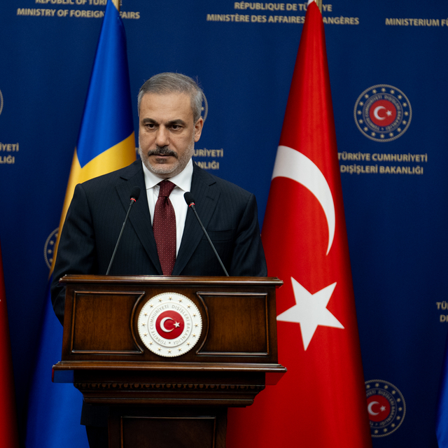 İsveç Dışişleri Bakanı Stenergard, Dışişleri Bakanı Fidan ile ortak basın t...