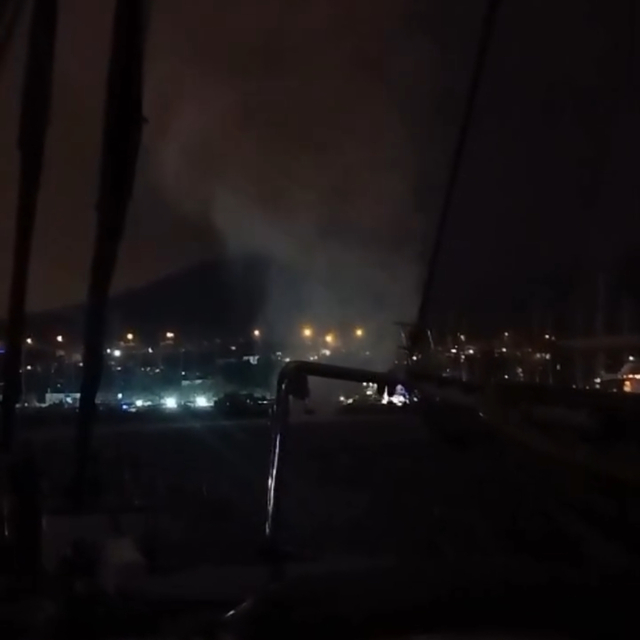 Bodrum'da hortum endişe yarattı