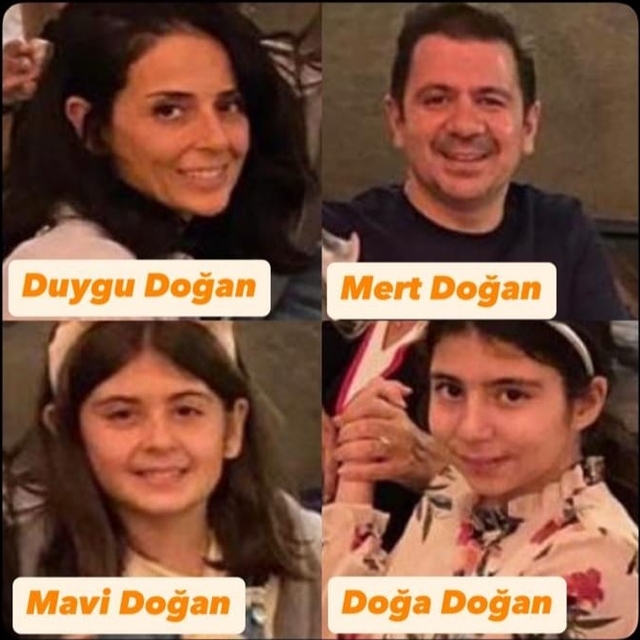 Kartalkaya'daki otel yangınında Doğan çifti 2 çocuğuyla can verdi