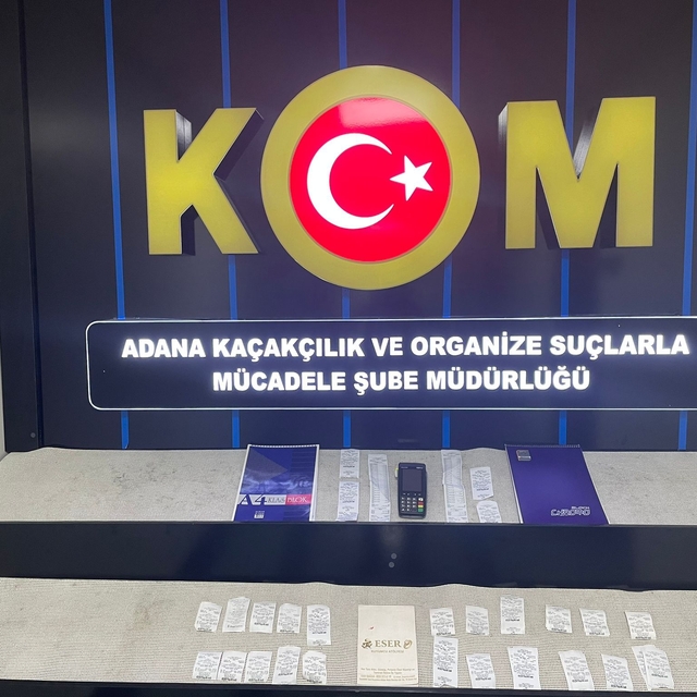 Adana'da tefecilik operasyonunda 2 şüpheli yakalandı