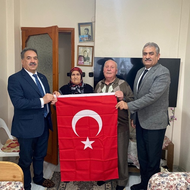 Süleymanpaşa Kaymakamı Güler'den gazilere ziyaret