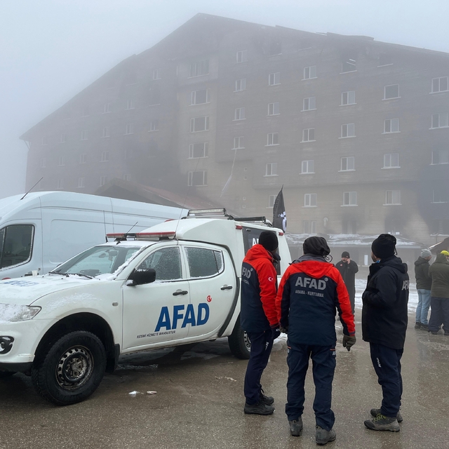 Kartalkaya'da 76 kişinin hayatını kaybettiği otelde AFAD arama yapacak