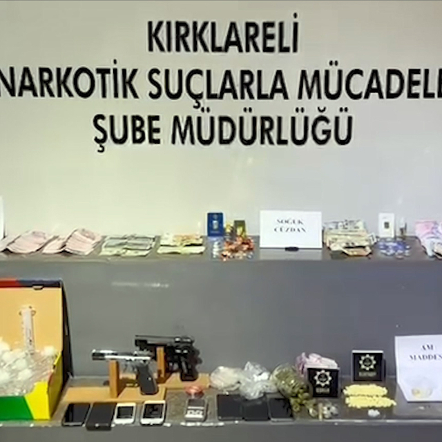 Kırklareli merkezli uyuşturucu operasyonlarında 30 tutuklama