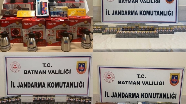 Batman'da kaçakçılık operasyonunda 11 kişi hakkında adli işlem yapıldı