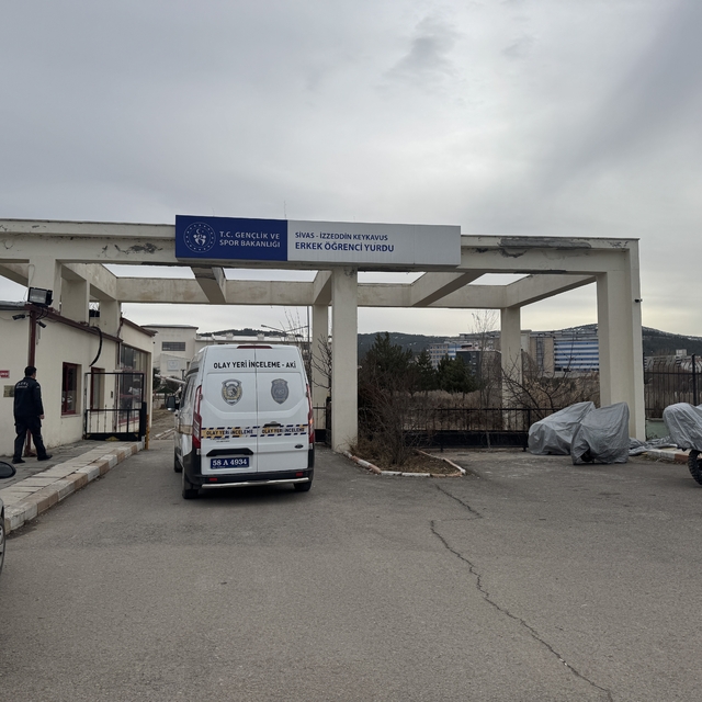 Sivas'ta üniversite öğrencisi kaldığı yurtta ölü bulundu