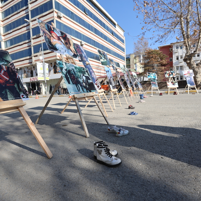 Iğdır'da "Her Zaman ve Her Koşulda Gazzeli Kardeşlerinin Yanında" etkinliği...