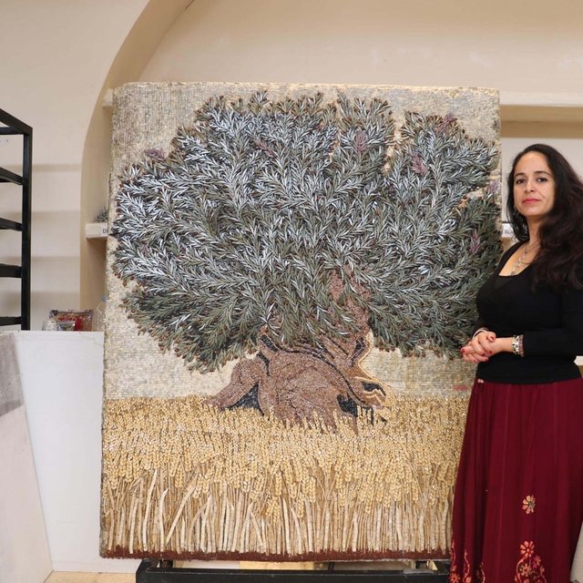 Hatay'da enkaz altından çıkarılan 500 bin parçalı mozaik sanat eseri, İzmir...