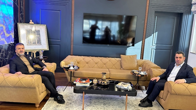 AK Parti Gaziantep Milletvekili Bozgeyik, Başkan Kadooğlu'nu ziyaret etti