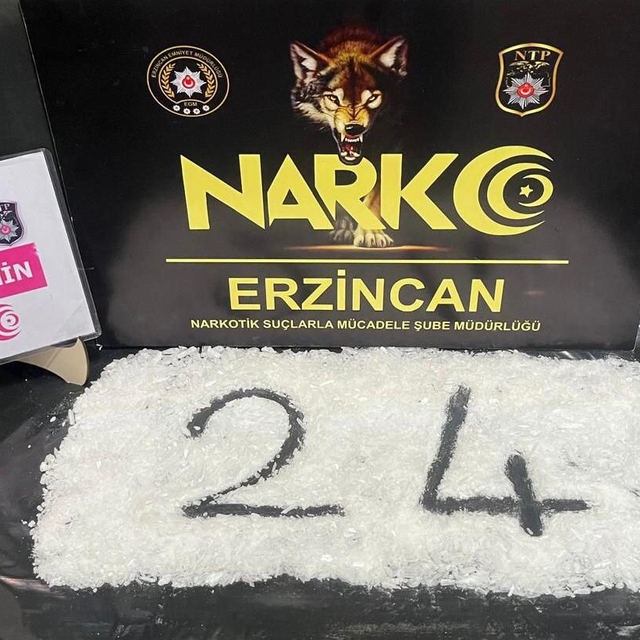 Erzincan'da uyuşturucu operasyonunda 2 şüpheli yakalandı