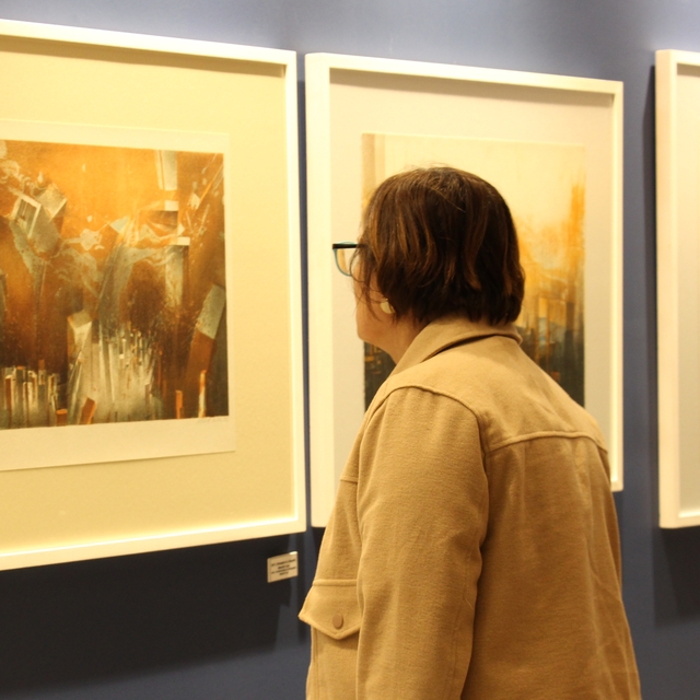 Antalya'da "Litografi ve Resim" sergisi açıldı