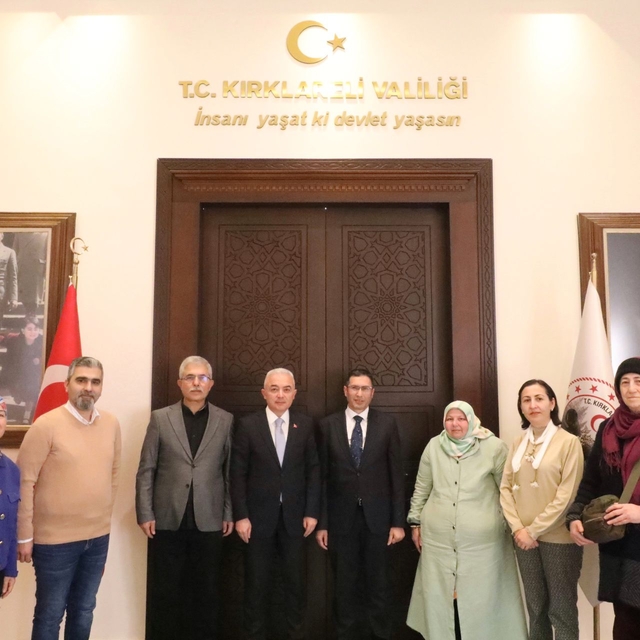 Kırklareli Valisi Turan'a ziyaretler