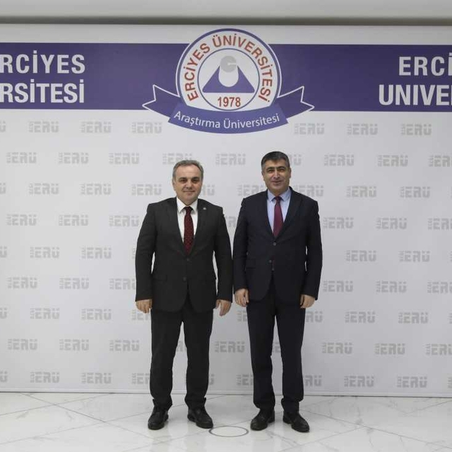 ERÜ ile Nevşehir Hacı Bektaş Veli Üniversitesi arasında işbirliği protokolü...